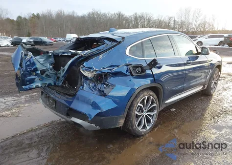 2022 BMW X4 xDrive30I from USA, damaged, VIN 5UX33DT00N9J86390